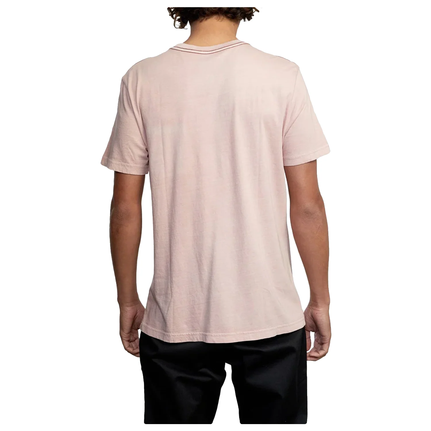 RVCA Men's PTC 2 Pigment S/S T Shirt Pale Mauve - Image 3
