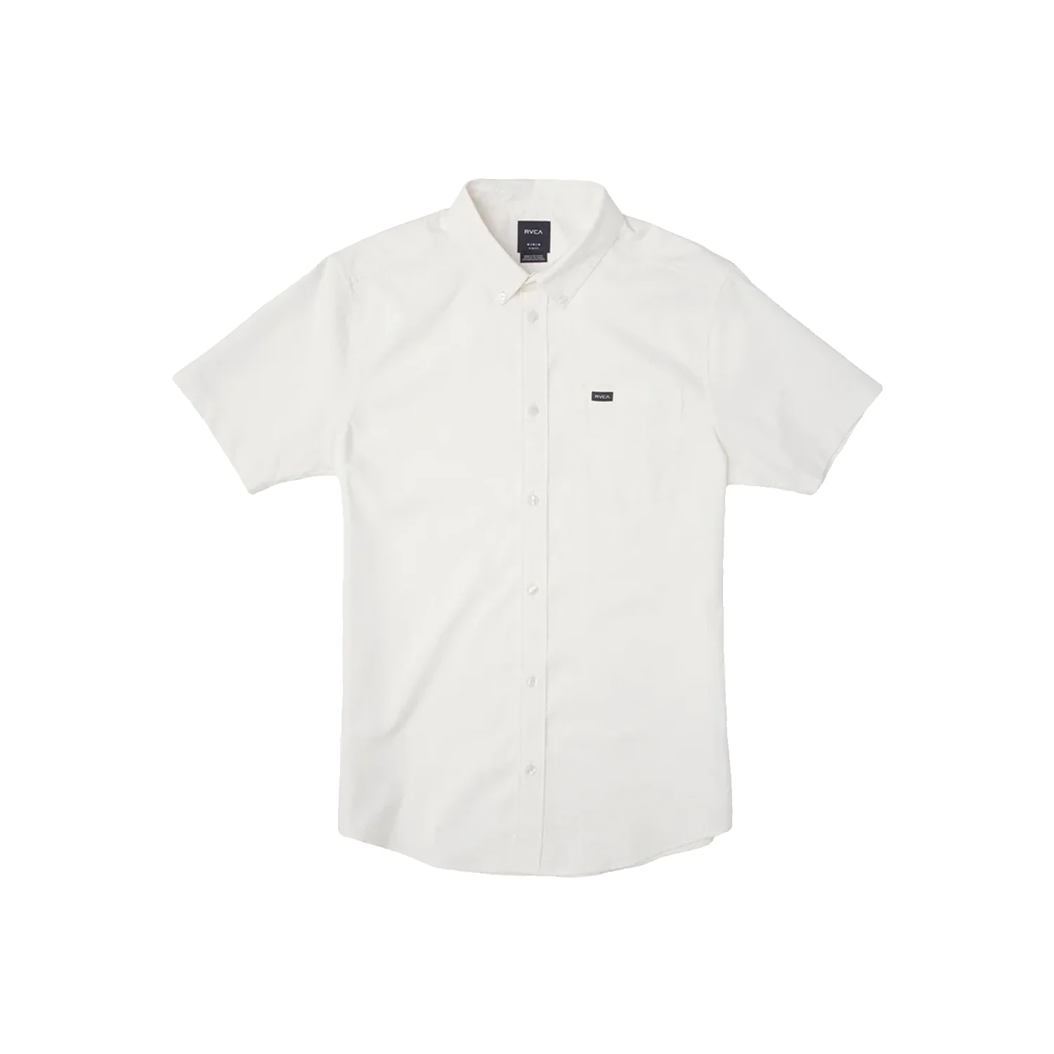 RVCA Men's That'll Do Stretch S/S Shirt 2024 White - Image 3