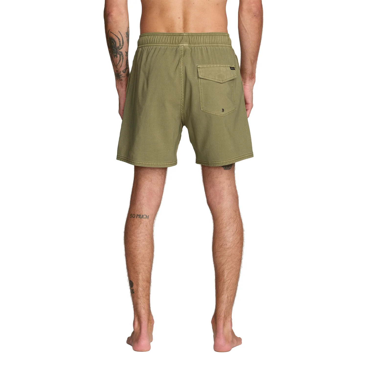 RVCA Men's VA Pigment Elastic 16" Short Martini Olive - Image 3