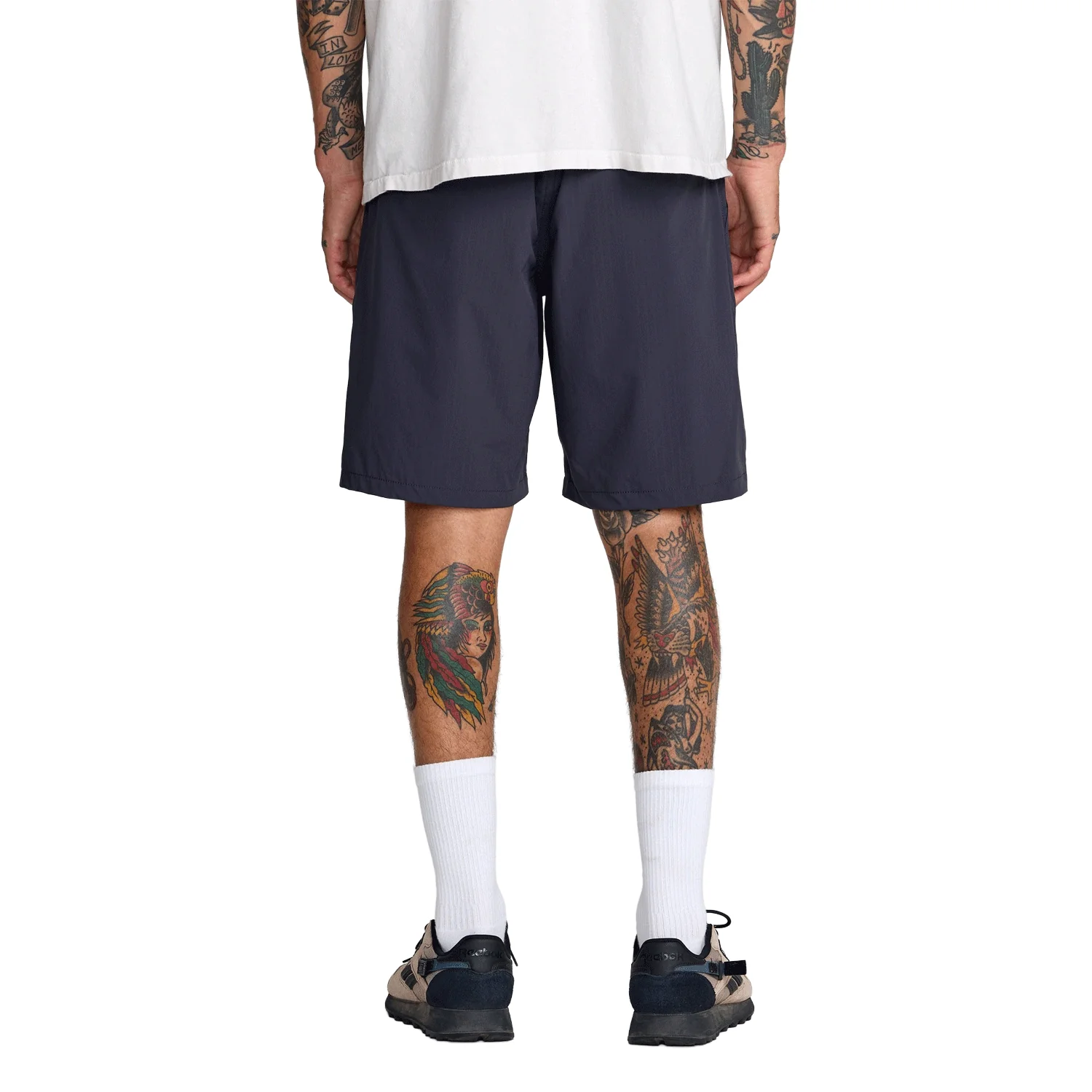 RVCA Men's Vacancy Ghost Stripe 19" Short Garage Blue - Image 4