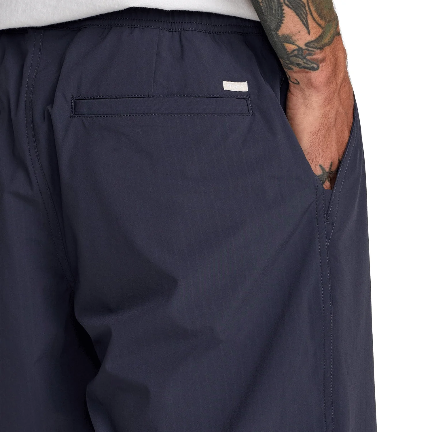 RVCA Men's Vacancy Ghost Stripe 19" Short Garage Blue - Image 5