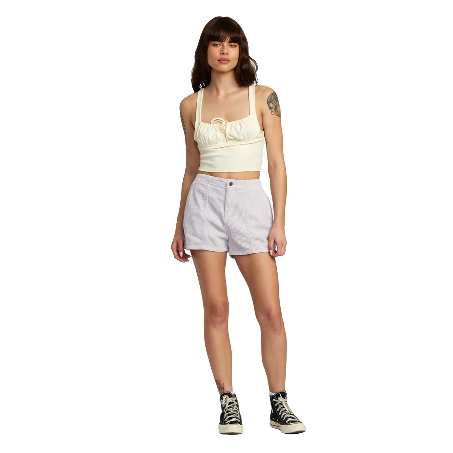 RVCA Women's Daylight Short Fog - Image 4