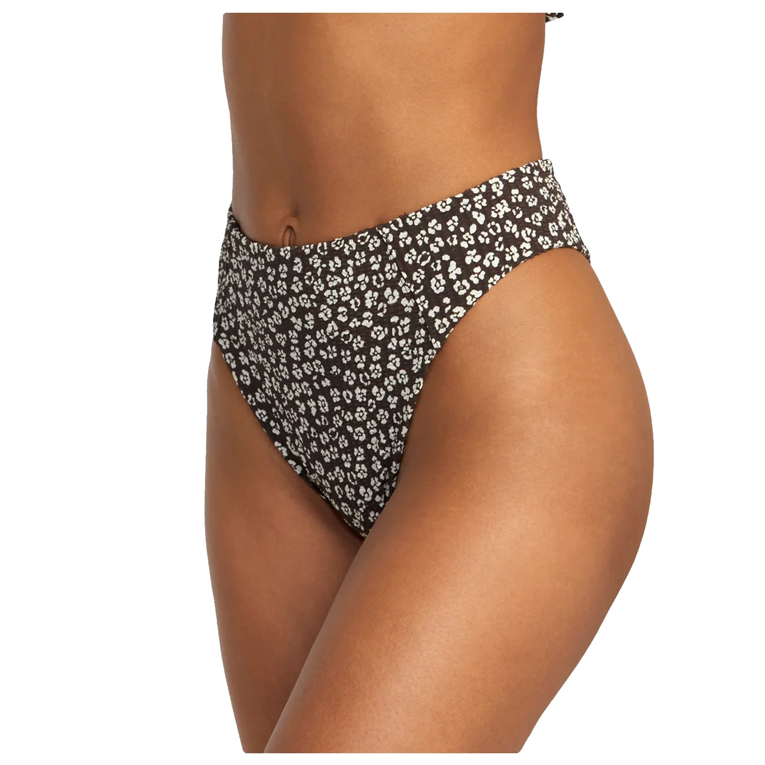 RVCA Women's Ditz High Rise Cheeky Bottom Java - Image 3