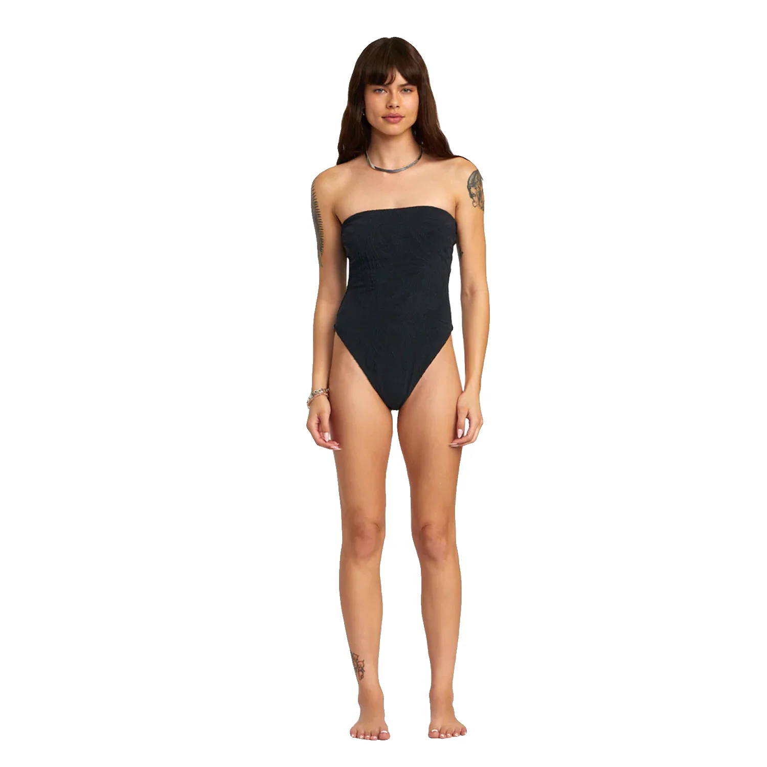 RVCA Women's Palm Grooves Tubular One Piece Black - Image 3