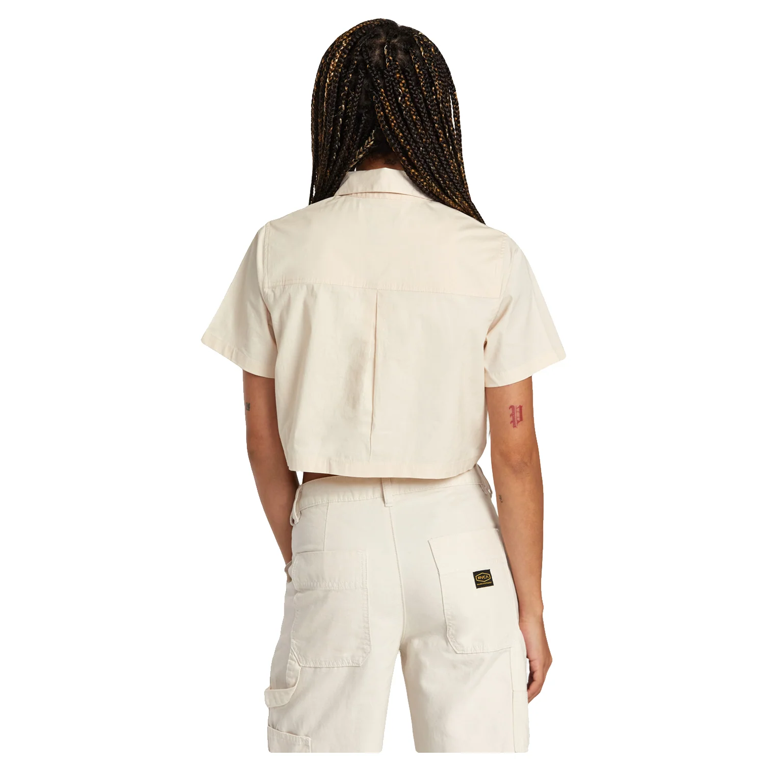 RVCA Women's Recession 2 Shirt Latte - Image 2