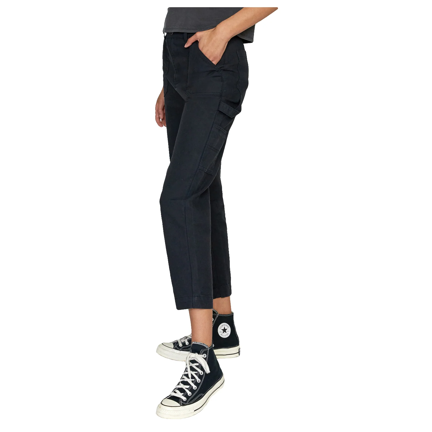 RVCA Women's Recession Pant True Black - Image 4