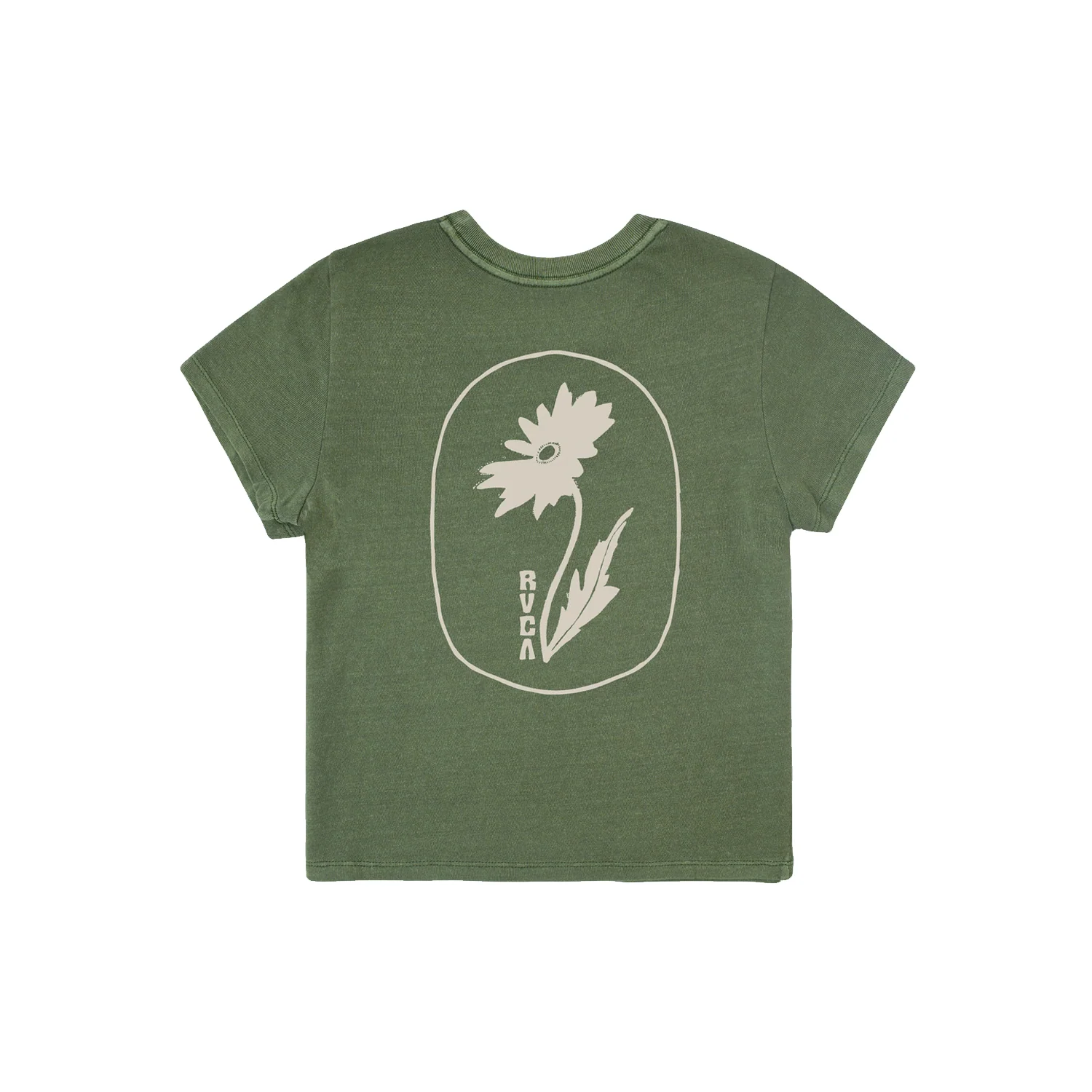 RVCA Women's Shine S/S Tee Leaf - Image 2