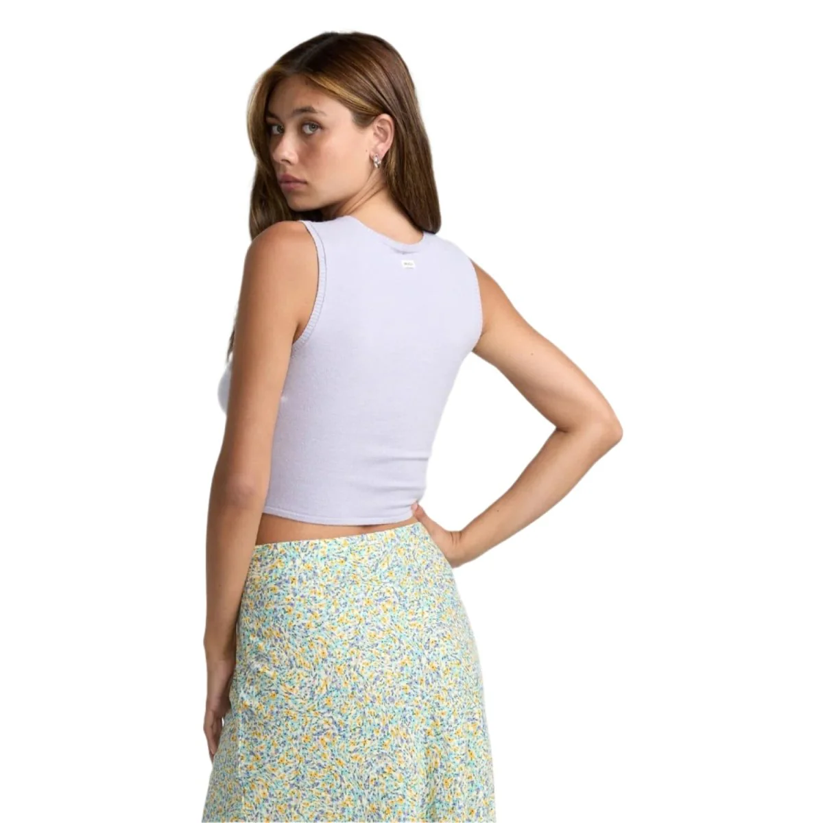 RVCA Women's Shiver Sweater Cloud Purple - Image 2