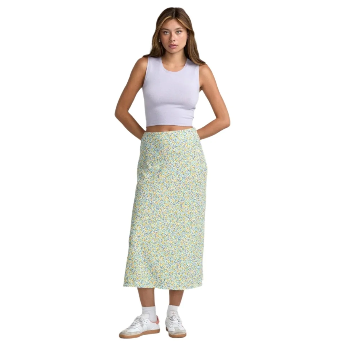 RVCA Women's Shiver Sweater Cloud Purple - Image 3