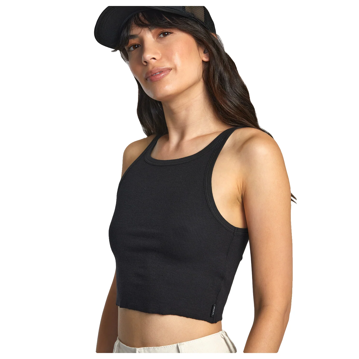 RVCA Women's Slide Tank Top RVCA Black - Image 2