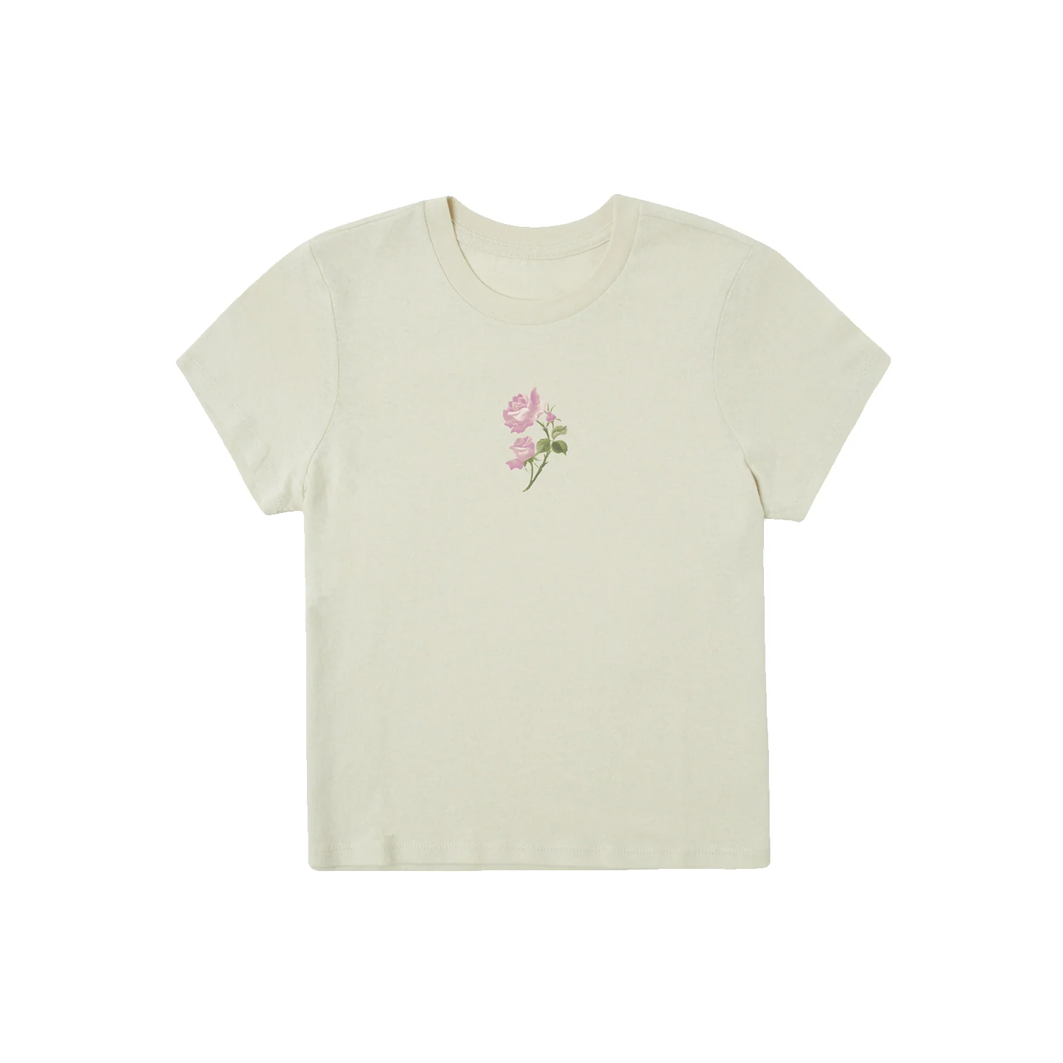 RVCA Women's Stay Wild S/S Tee Latte - Image 4
