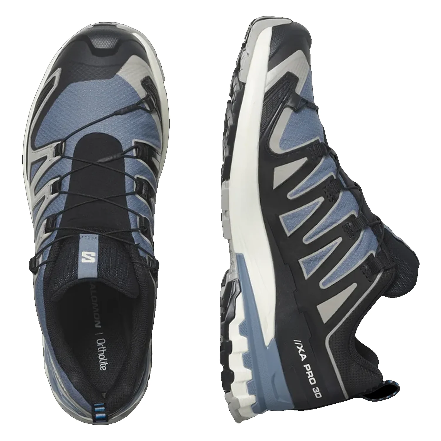 Salomon Men's XA Pro 3D V9 Gore-tex Shoe Flint/Black/Ghost - Image 4