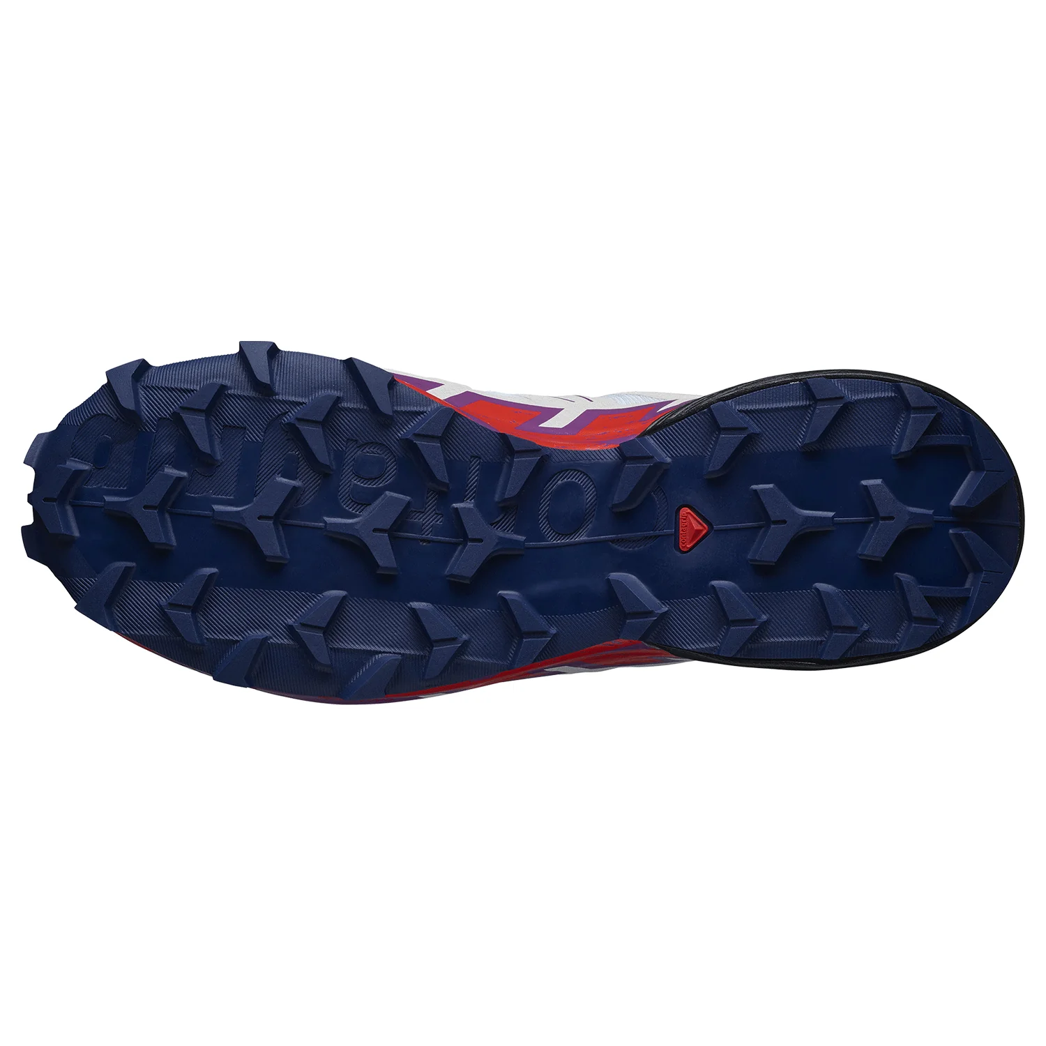 Salomon Women's Speedcross 6 Shoe White/Sparkling Grape - Image 3