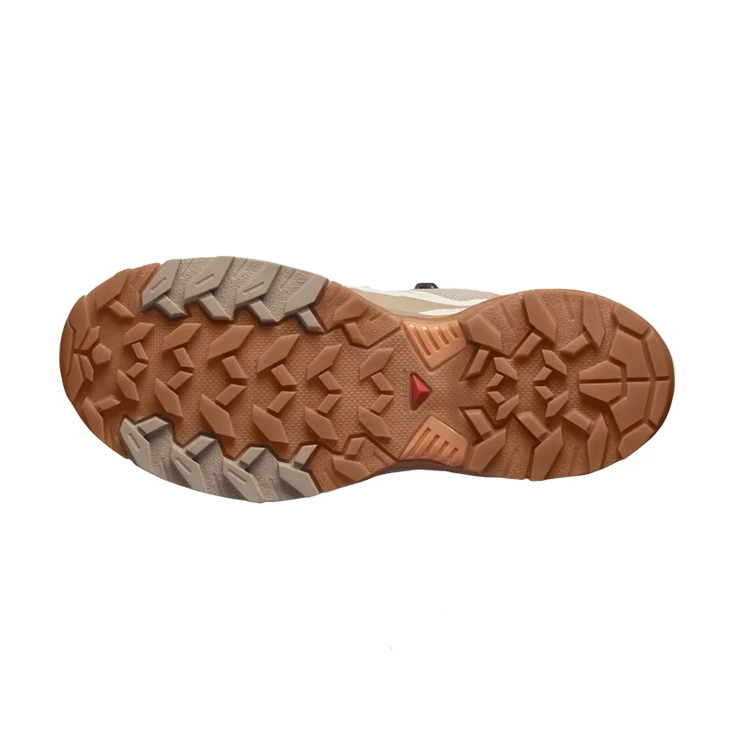 Salomon Women's X Ultra 360 Edge Gore-tex Shoe Natural/Shortbread/Prairie Sunset - Image 4