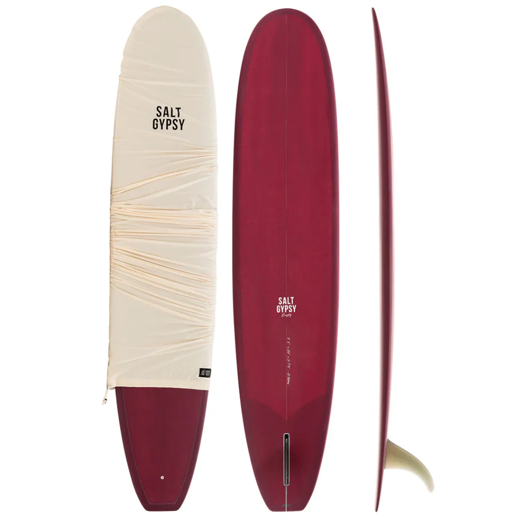 Salt Gypsy Dusty PU Longboard Merlot Tint 8'6" - Image 2