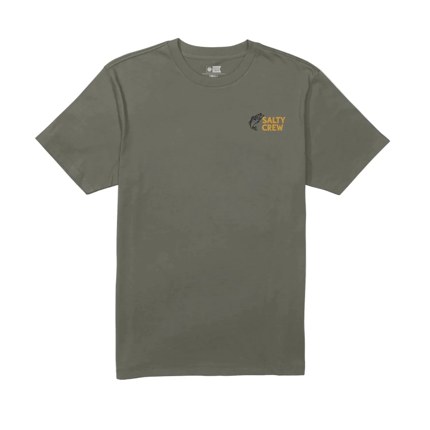 Salty Crew Men's Bait Shop S/S T-Shirt Dusty Olive - Image 2
