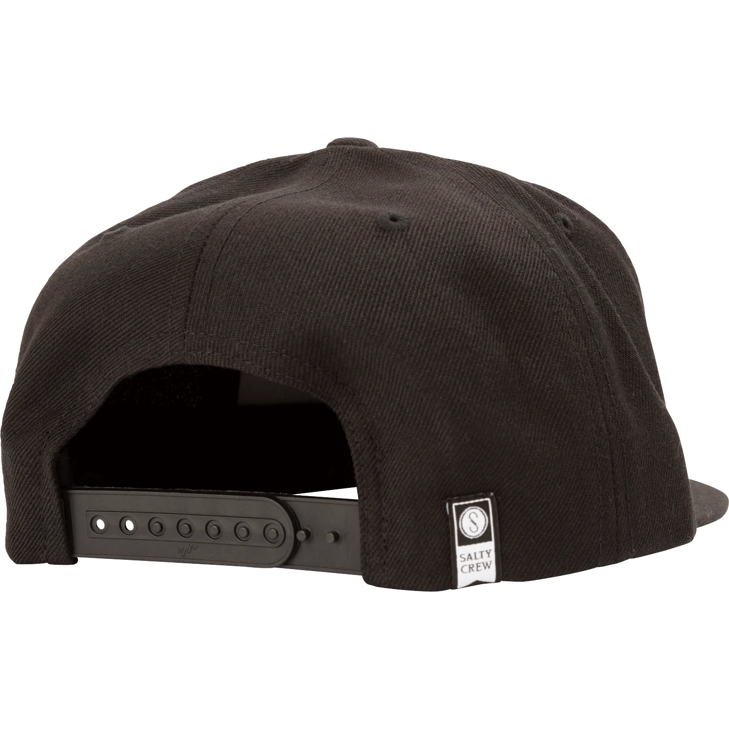 Salty Crew Men's Bruce 6 Panel Hat Black - Image 2