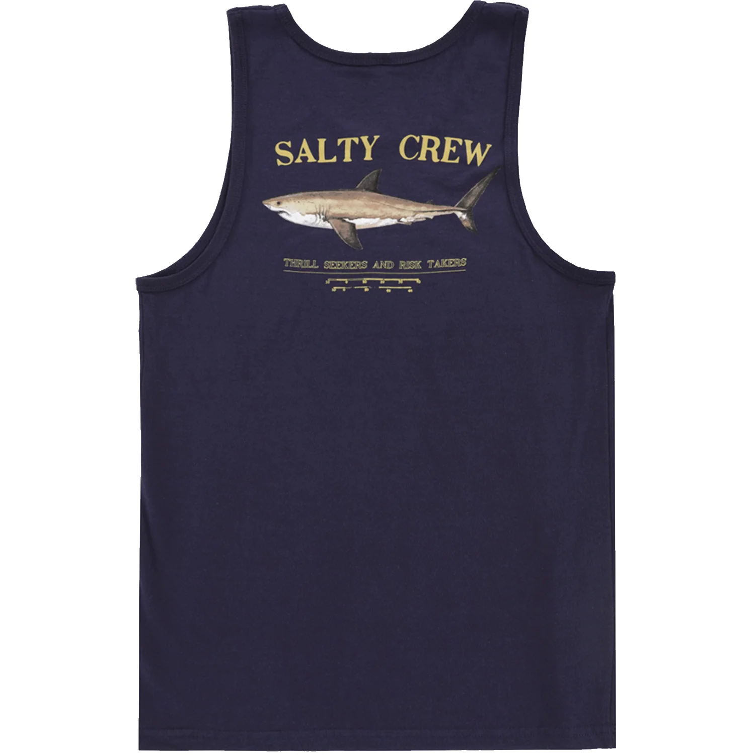 Salty Crew Men's Bruce Tank Top Navy - Image 2