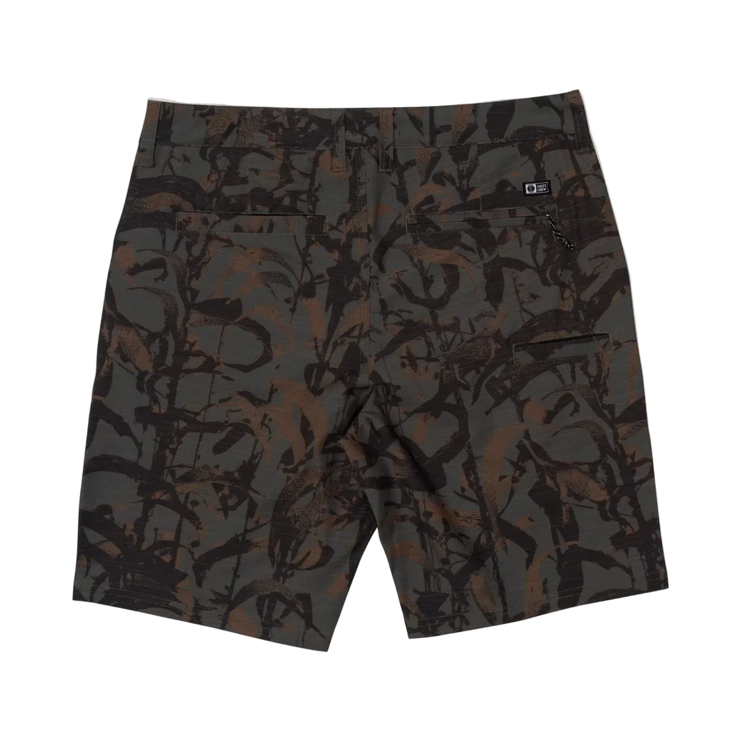Salty Crew Men's Drifter 19 Slub Hybrid Boardshort Kelp Camo - Image 2