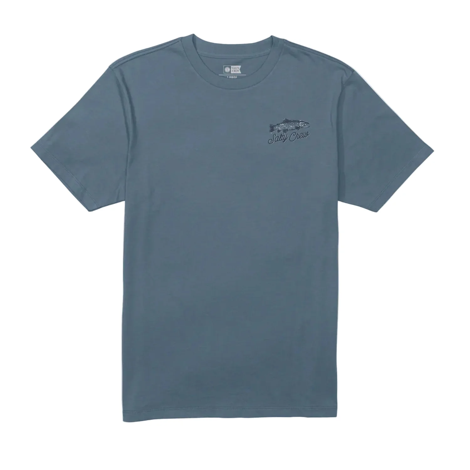 Salty Crew Men's Fish Fest S/S T-Shirt Slate - Image 2