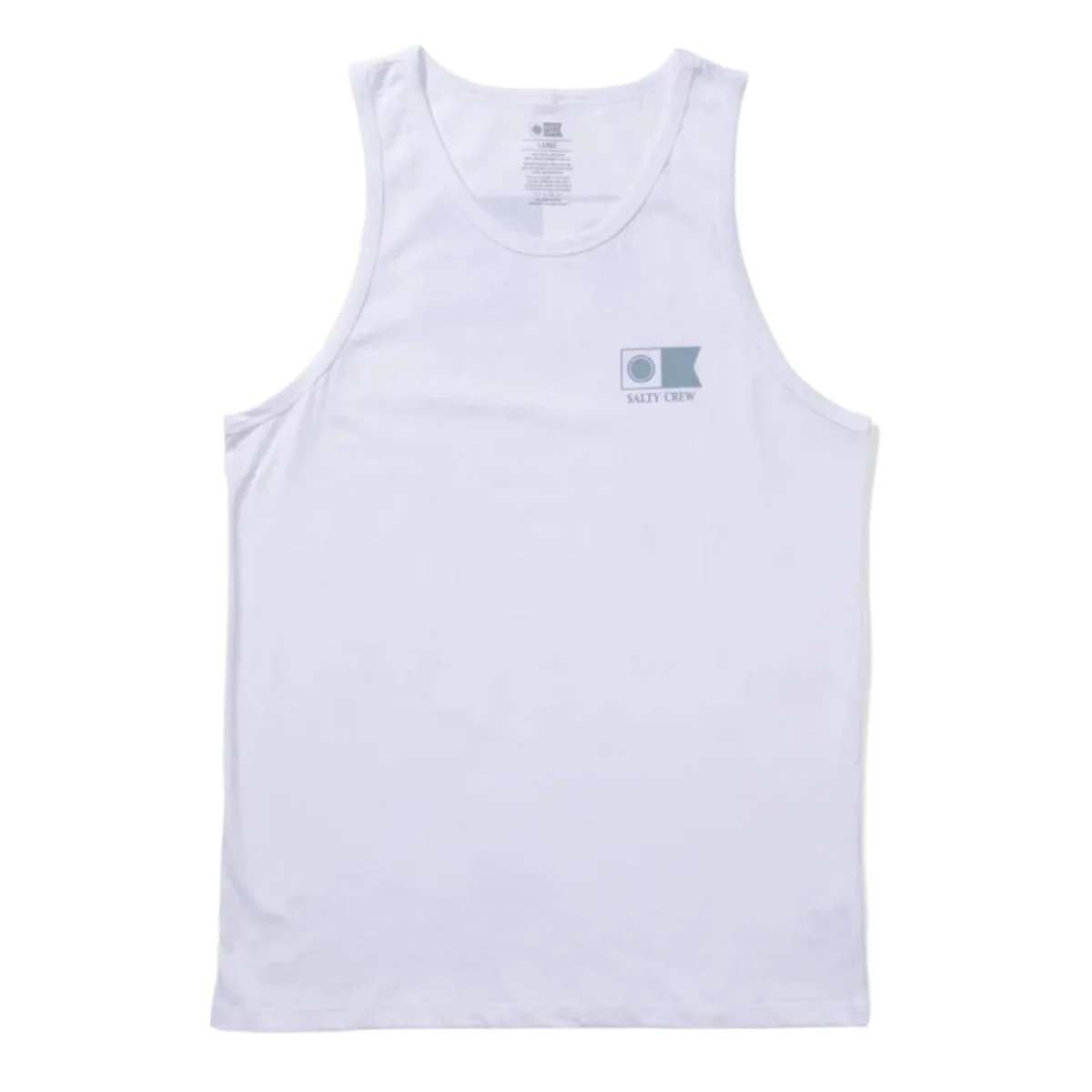 Salty Crew Men's Flagship Tank White - Image 2