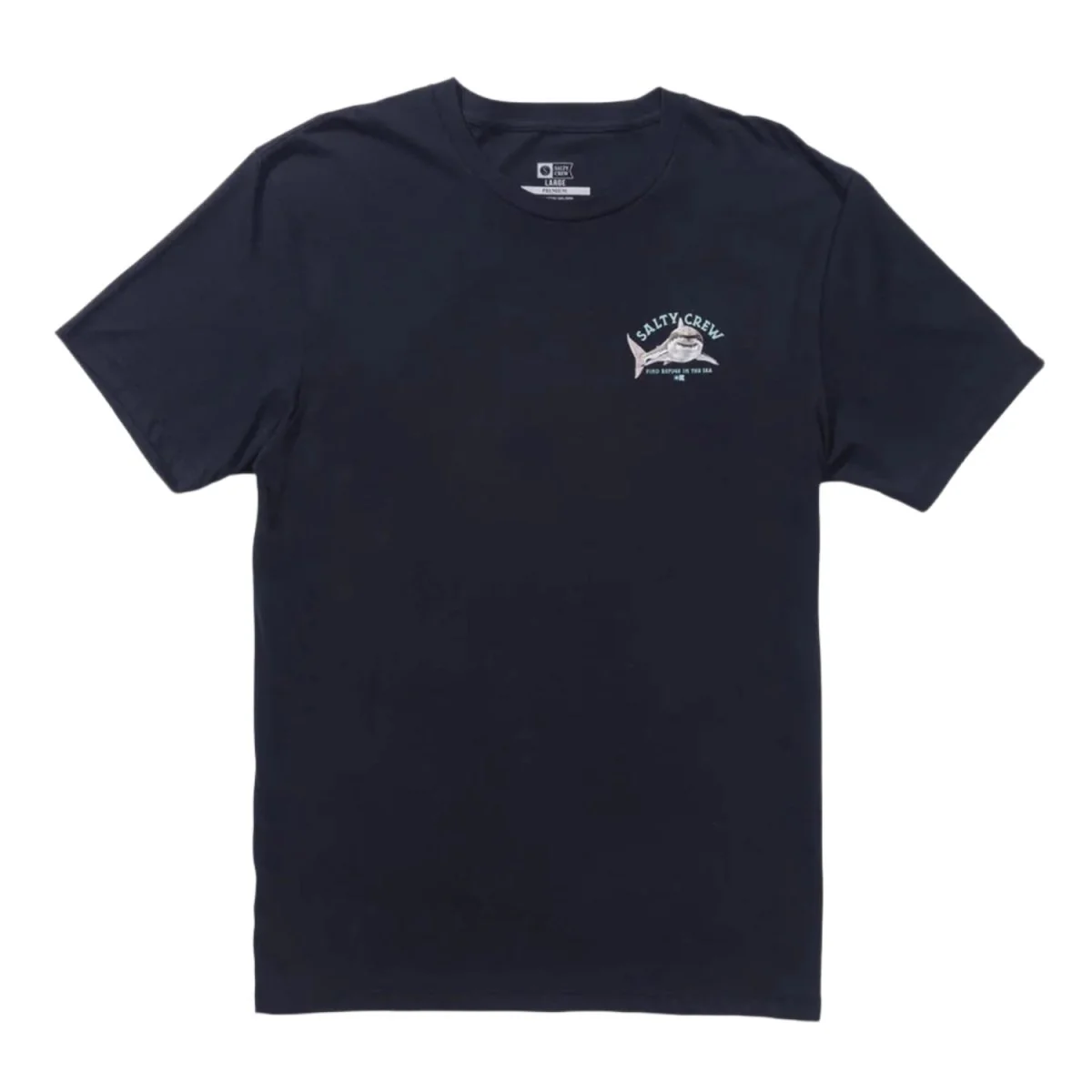 Salty Crew Men's Lurking S/S T-Shirt Navy - Image 2