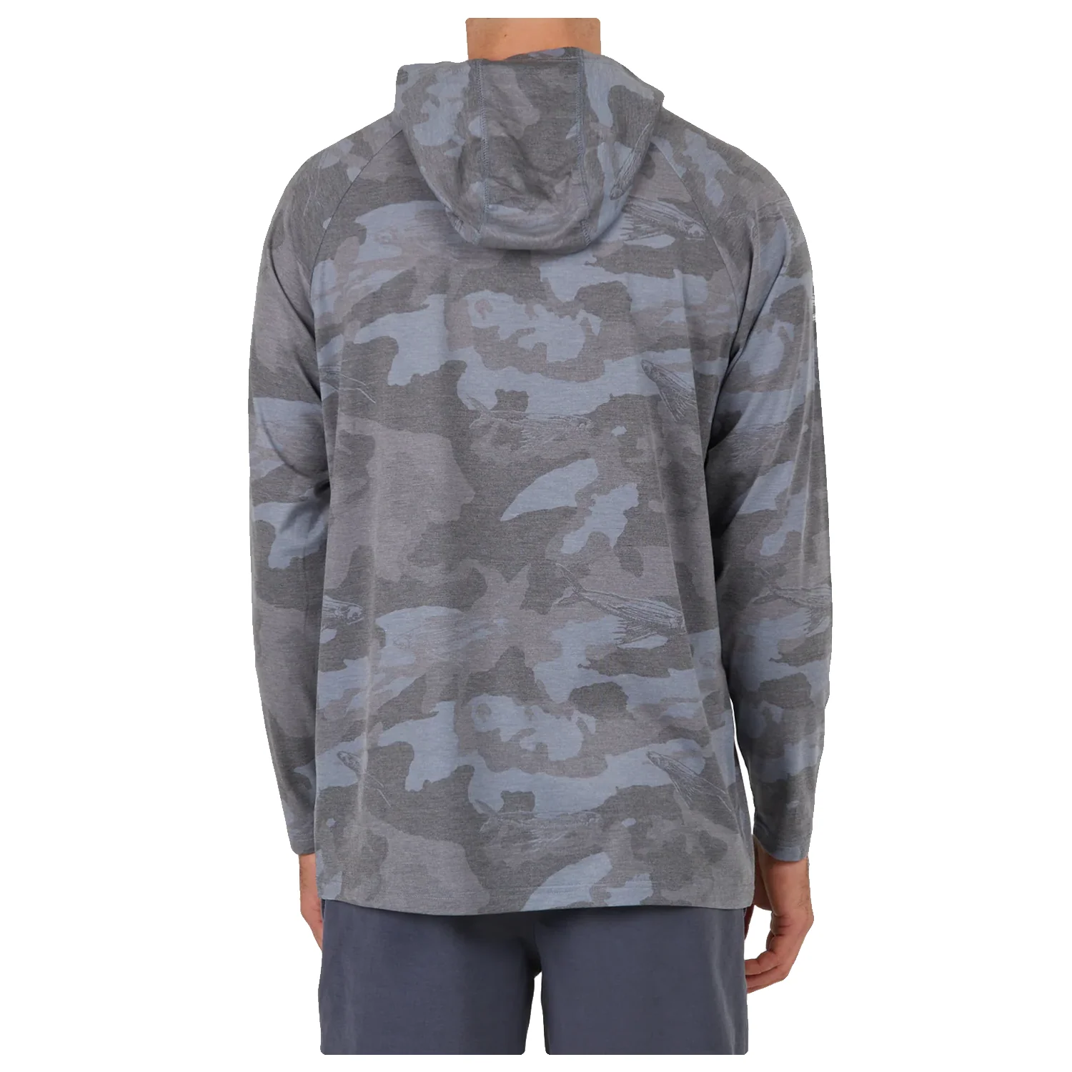 Salty Crew Men's Mariner Hoodie Black Camo - Image 3