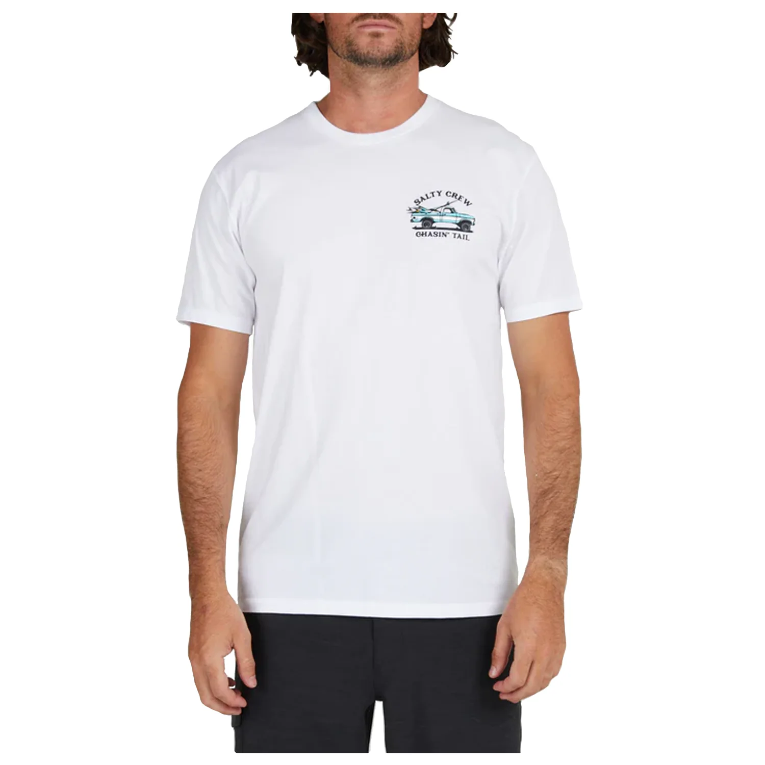 Salty Crew Men's Off Road Premium S/S T Shirt White - Image 2