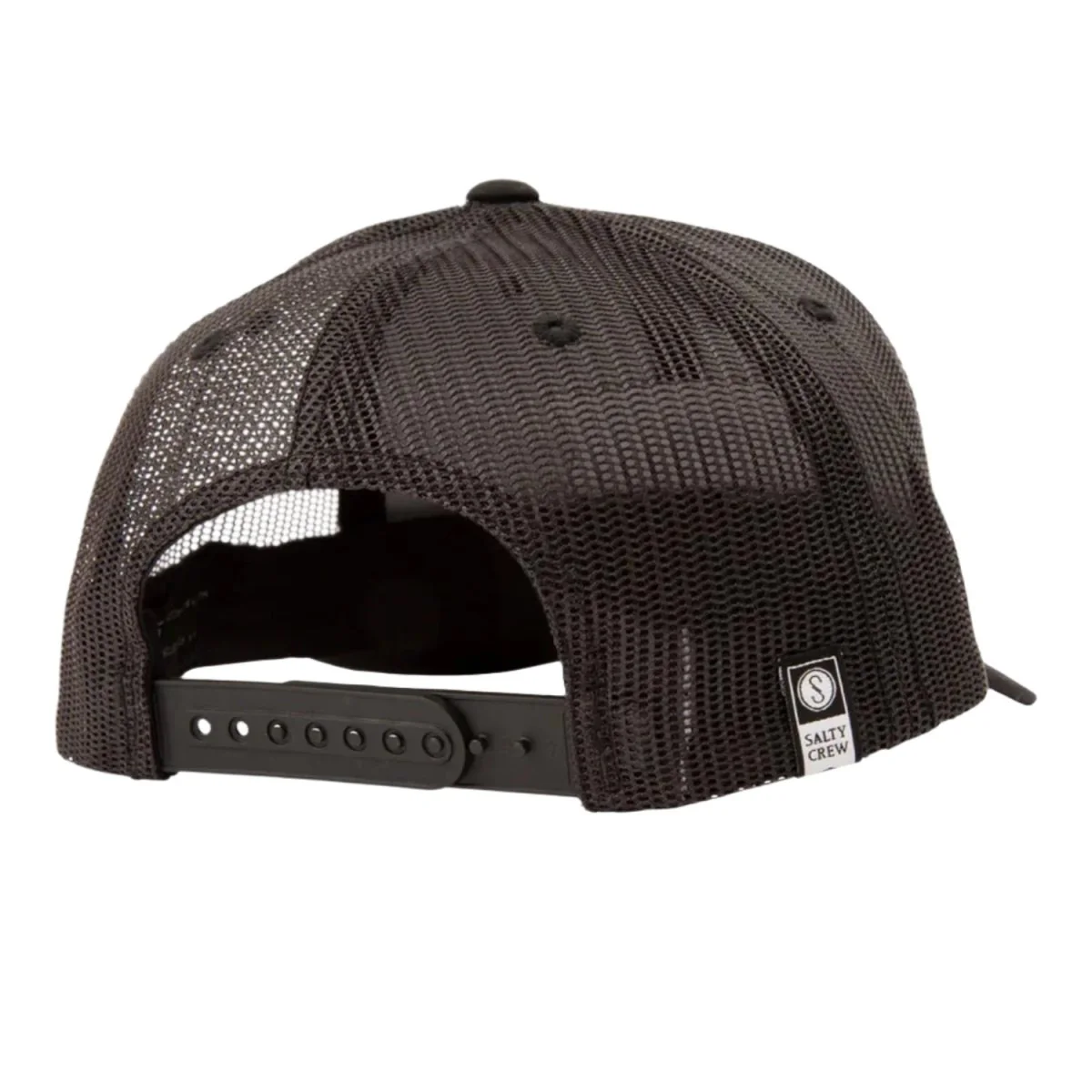 Salty Crew Men's Pinnacle 2 Retro Trucker Hat Black - Image 2