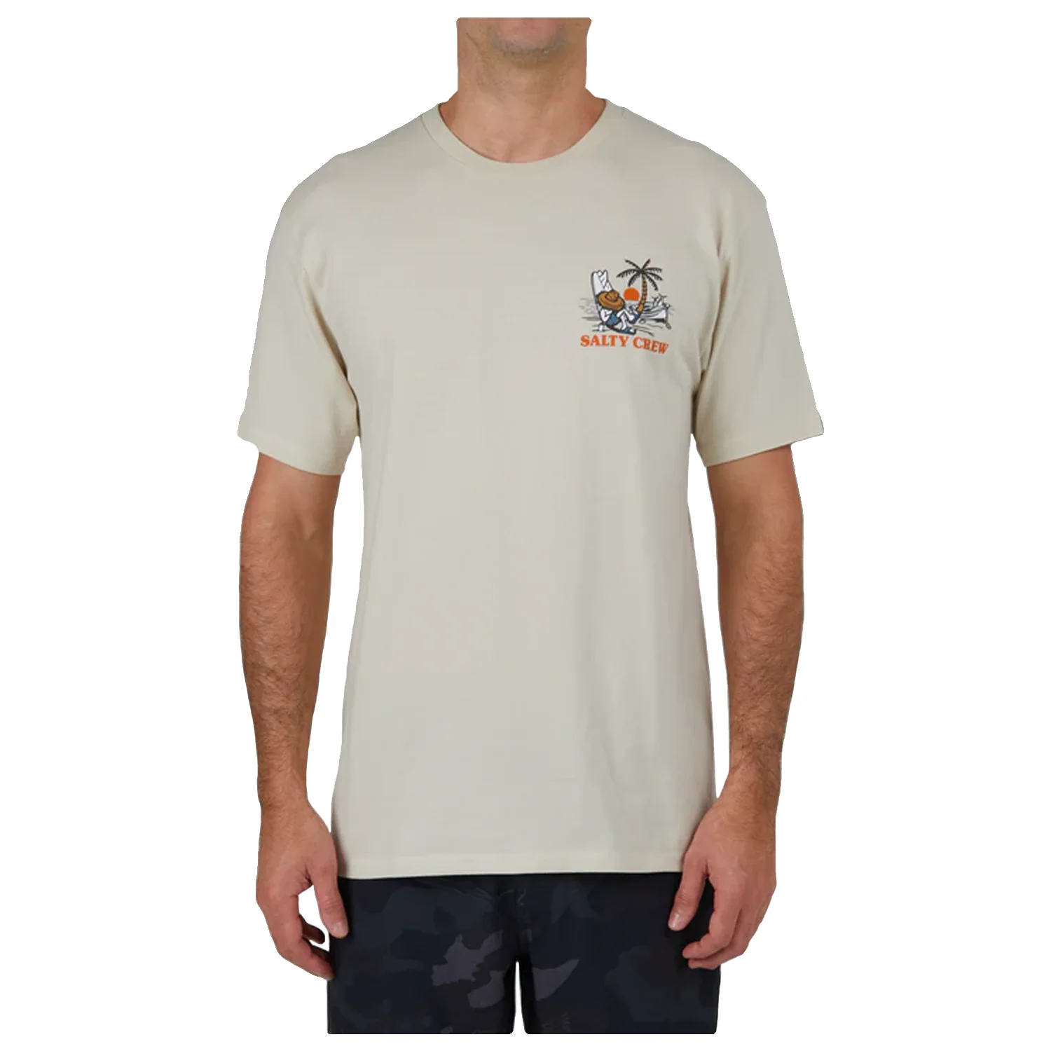 Salty Crew Men's Siesta Premium S/S T Shirt Bone - Image 2