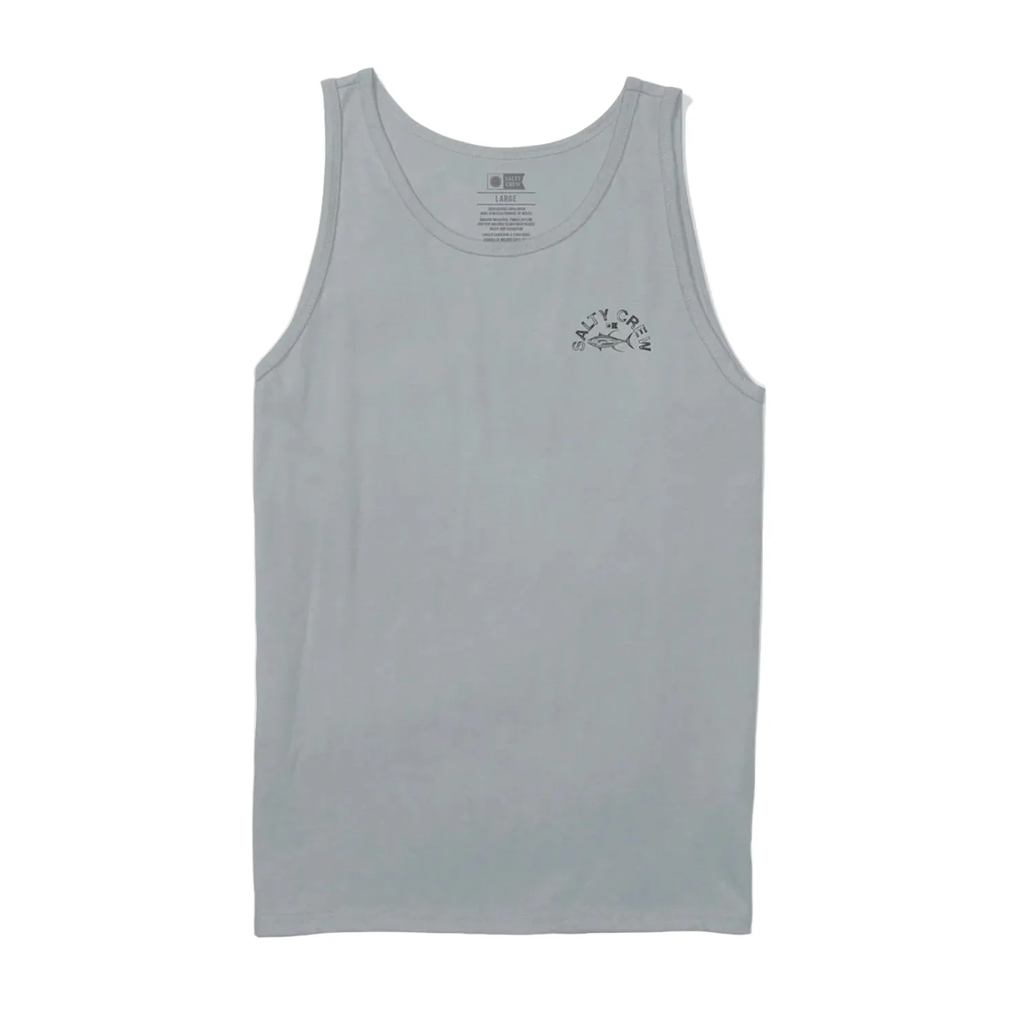Salty Crew Men's Stamped Tank Quarry - Image 2