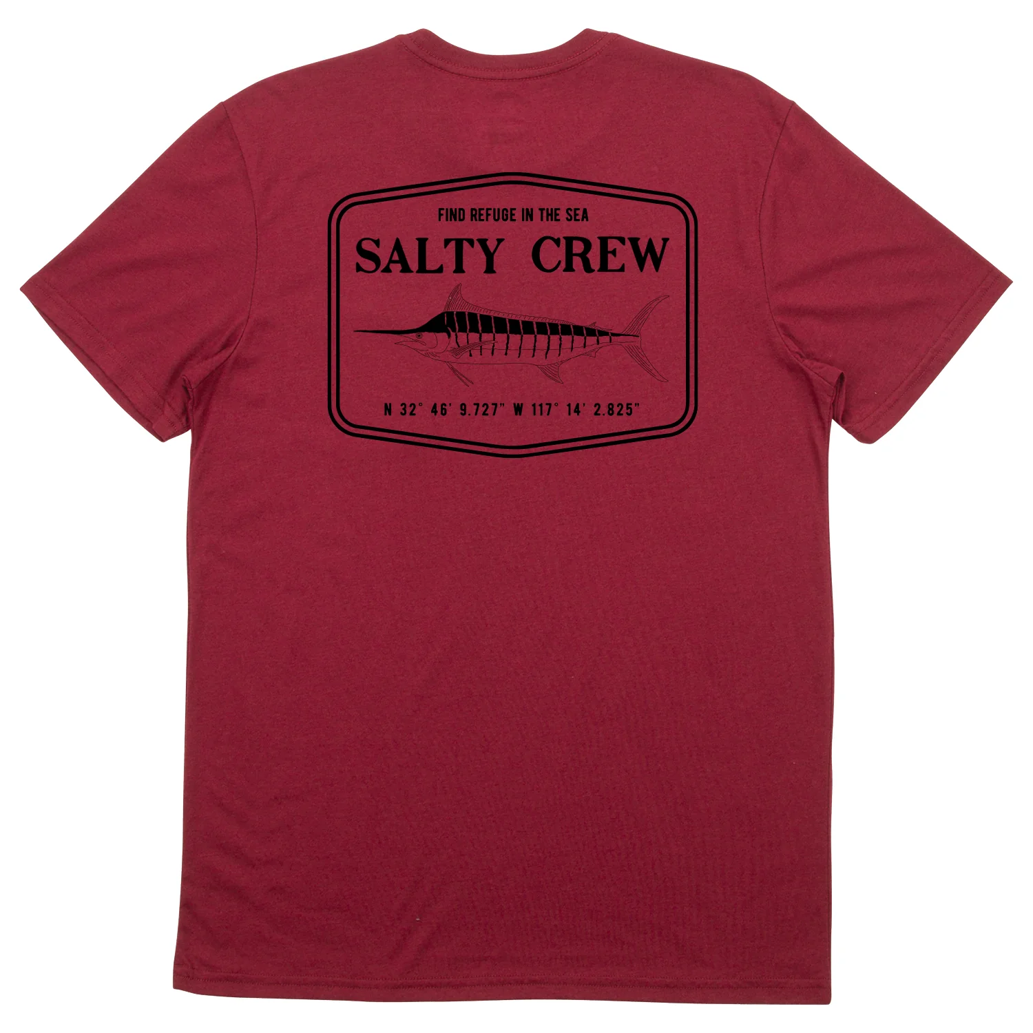 Salty Crew Men's Stealth Standard T Shirt Red Heather - Image 2