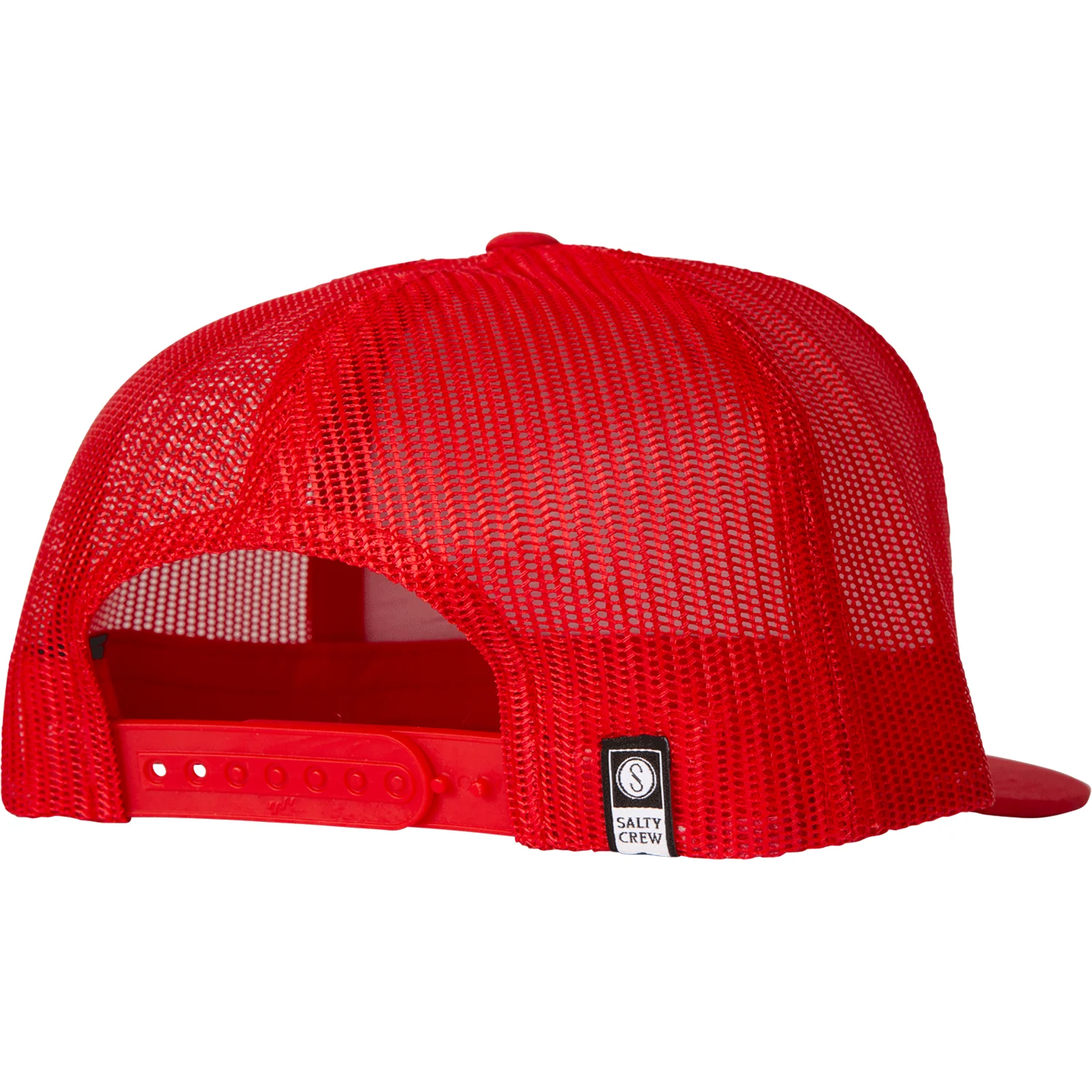 Salty Crew Men's Stealth Trucker Hat Red - Image 2