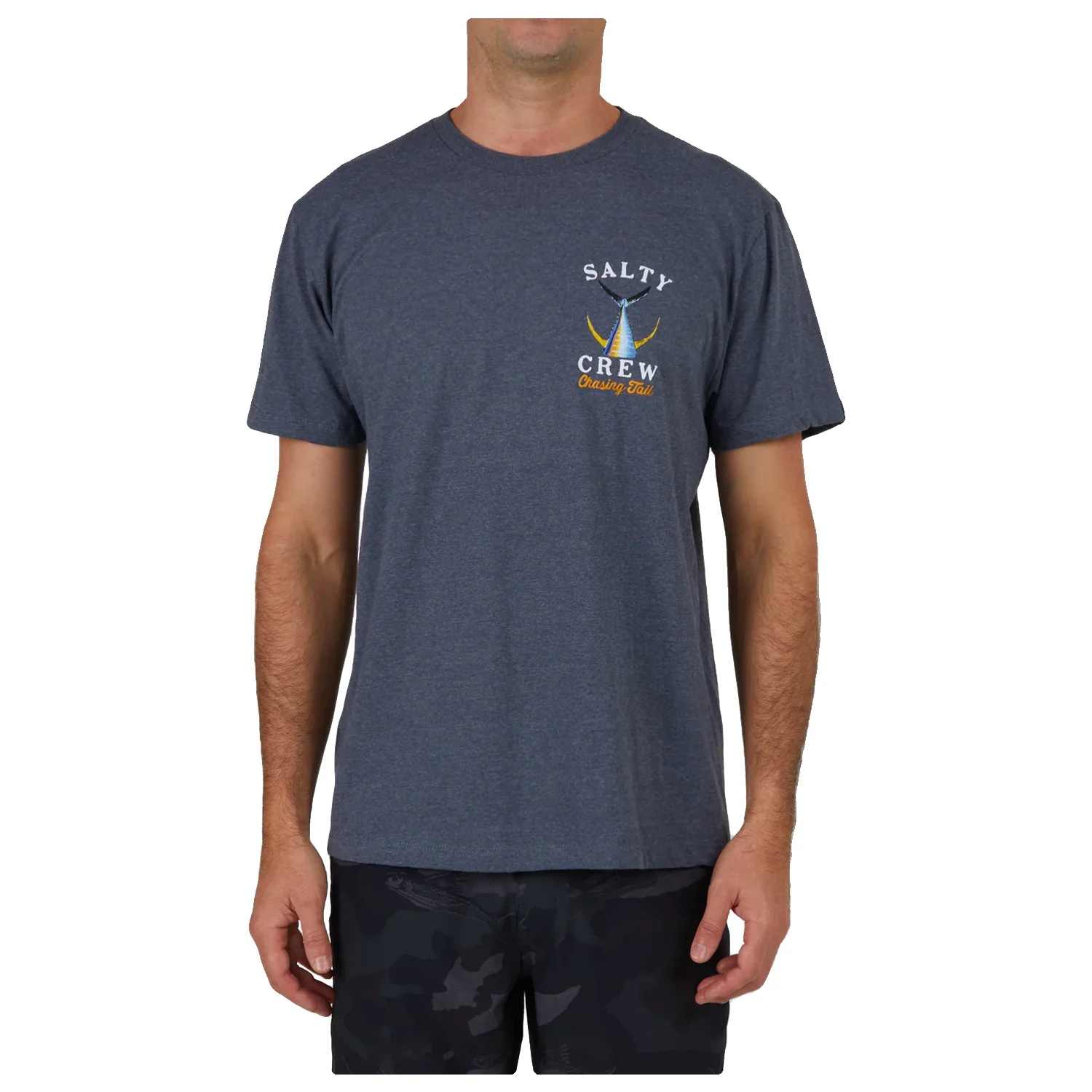Salty Crew Men's Tailed Classic S/S T Shirt Excaliber Heather - Image 2
