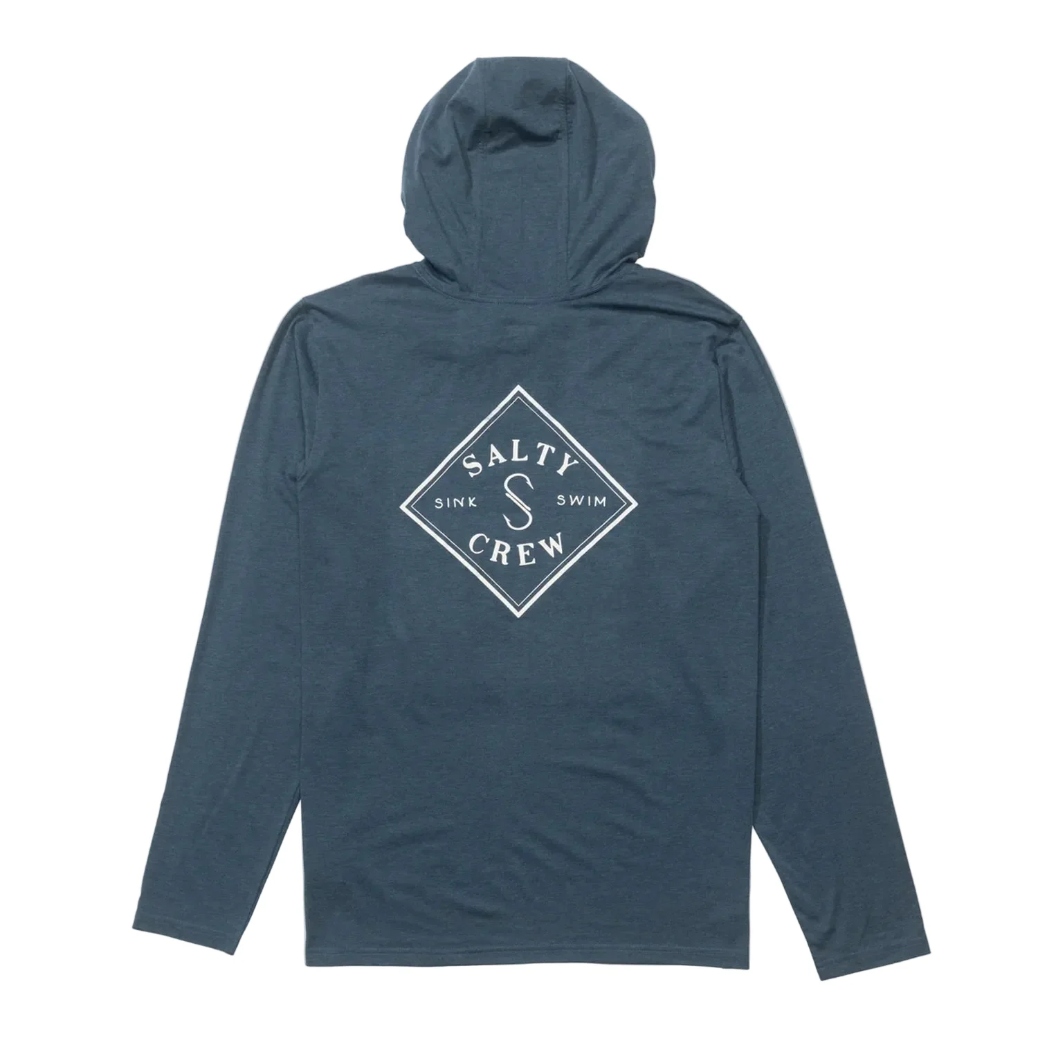 Salty Crew Men's Tippet Pocket UV Hoody Pilot Blue - Image 2