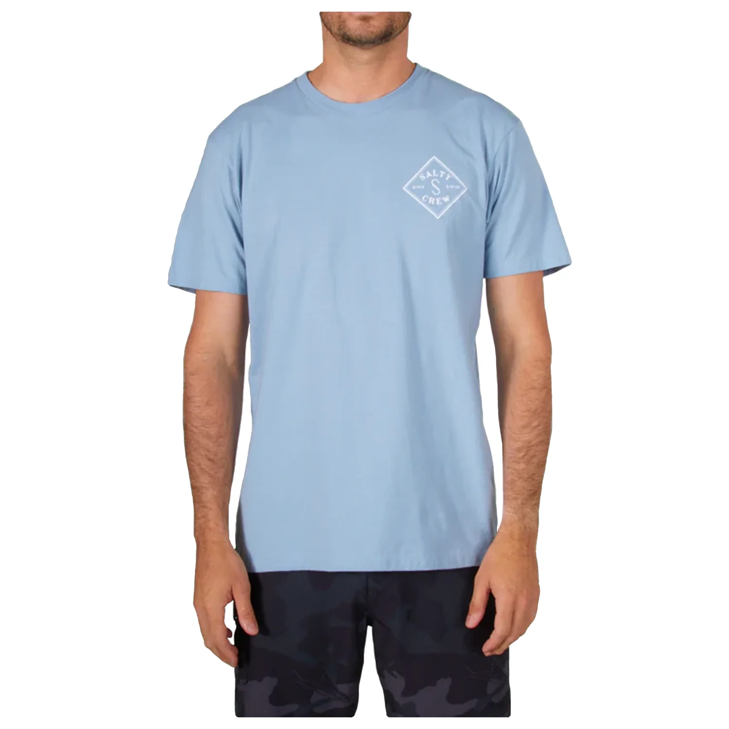 Salty Crew Men's Tippet Premium S/S T Shirt Marine Blue - Image 2