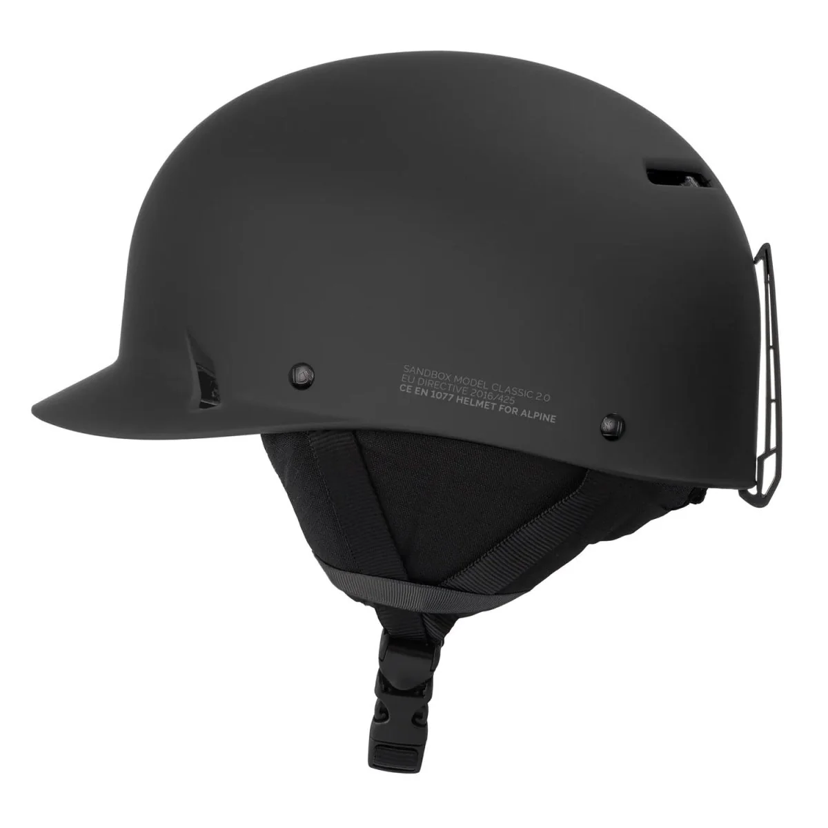 Sandbox Classic 2.0 Snow (Fit System) Helmet Black - Image 3
