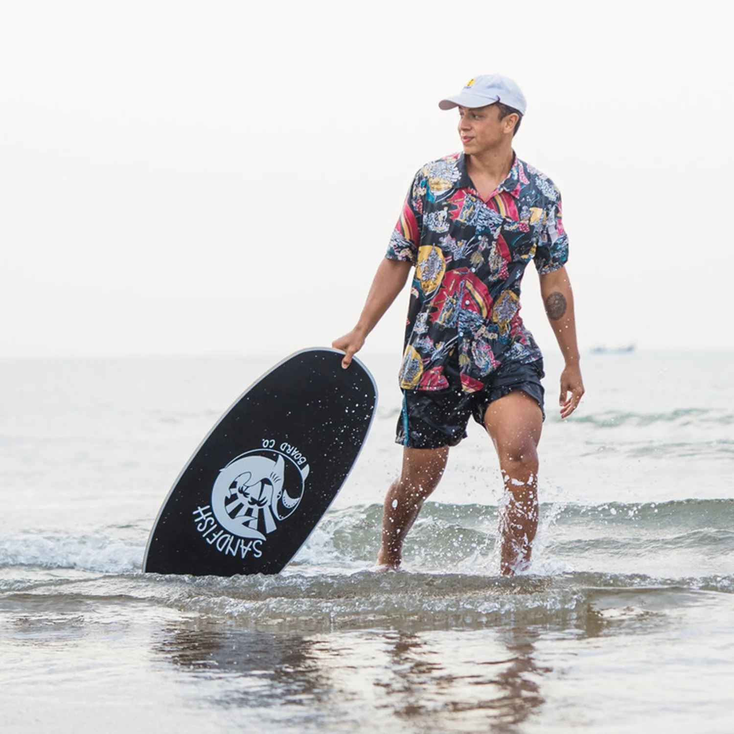 Sandfish Pro Traction Cruiser Skimboard 40" - Image 3