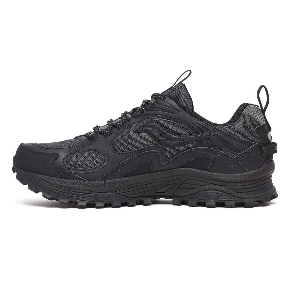 Saucony Grid Aura X Shoe Black - Image 3
