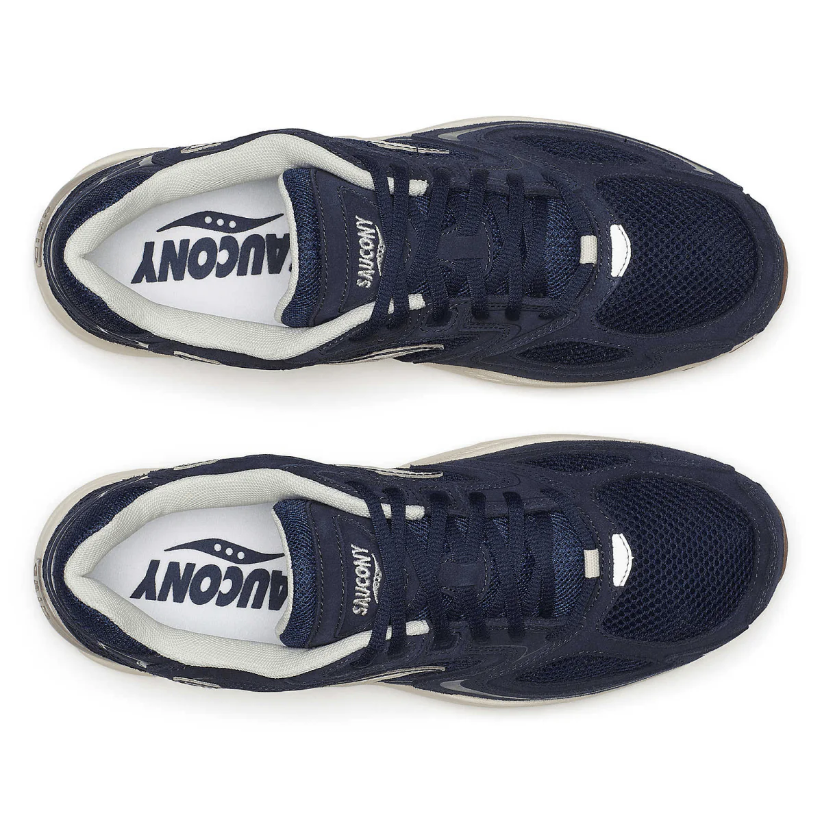 Saucony Grid Jazz 9 Shoe Navy/Off White - Image 5