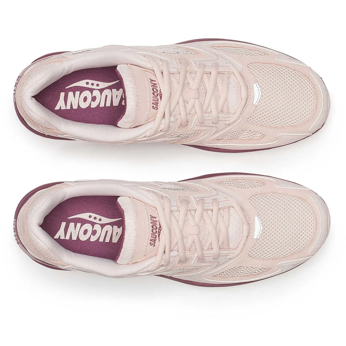Saucony Grid Jazz 9 Shoe Peony/Purple - Image 3