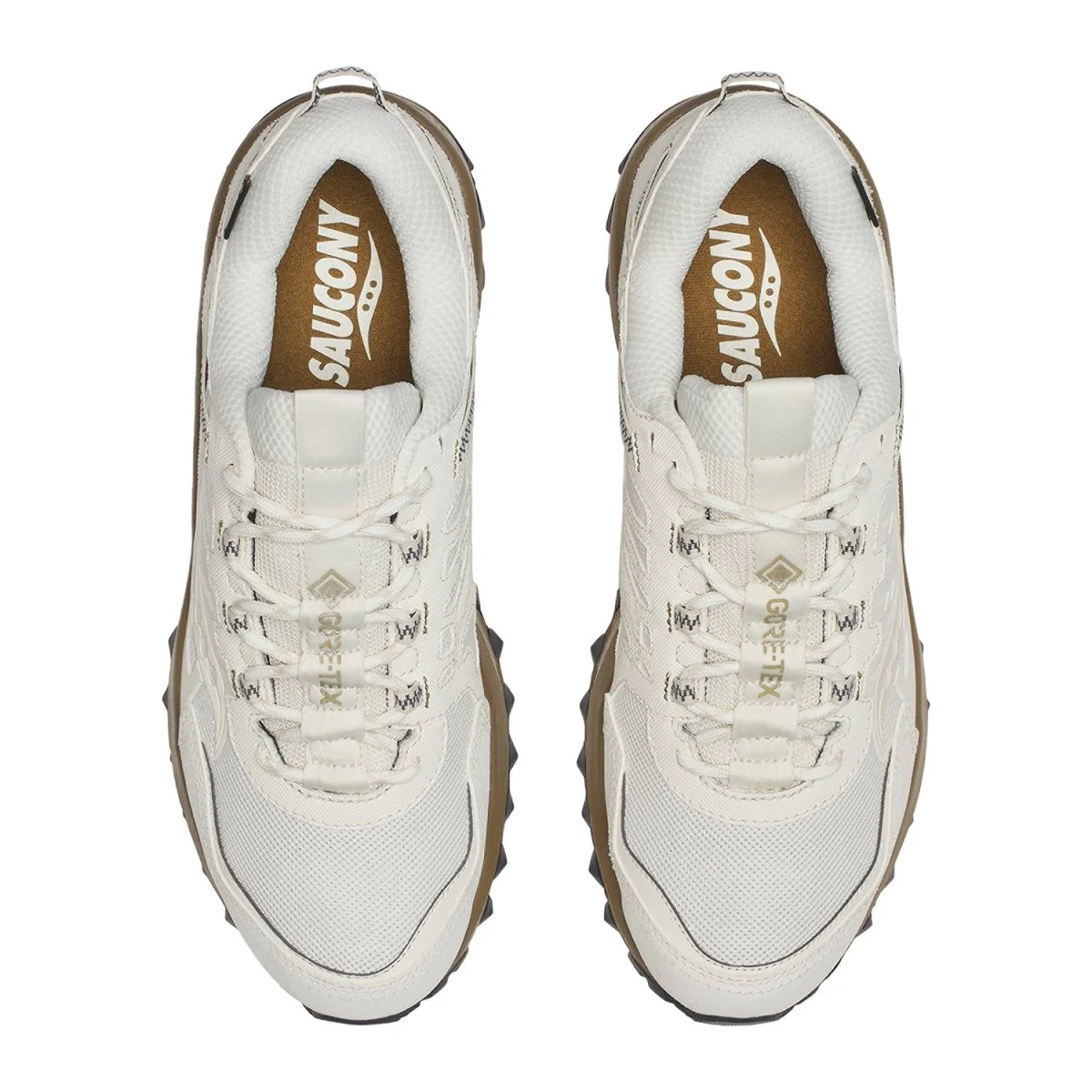 Saucony Grid Peak Shoe Ivory/Gold - Image 3