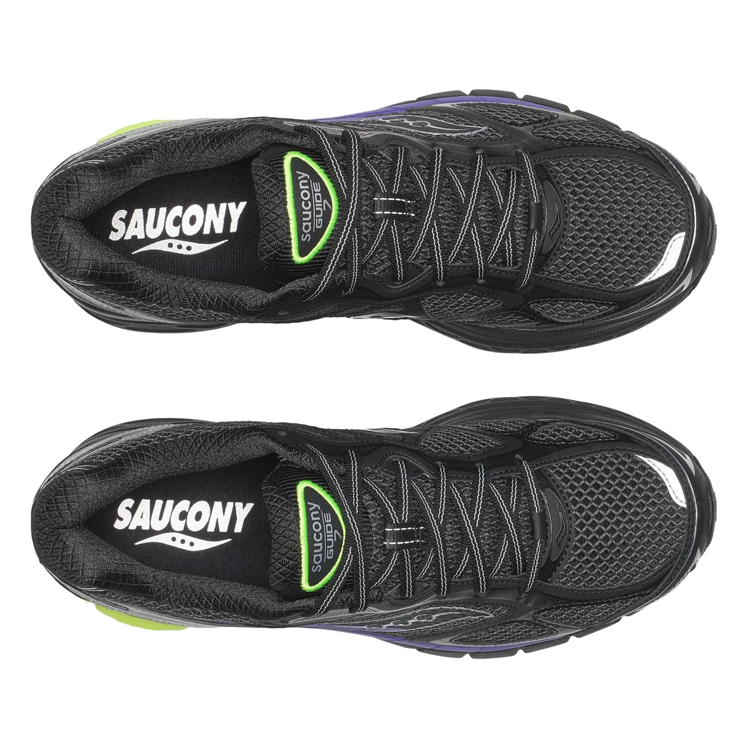Saucony Progrid Guide 7 Shoe Black/Multi - Image 4