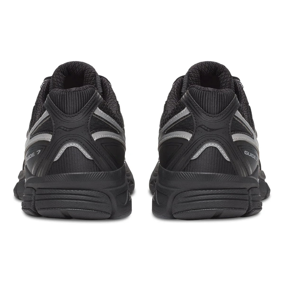 Saucony Progrid Guide 7 Shoe Black/Silver - Image 2