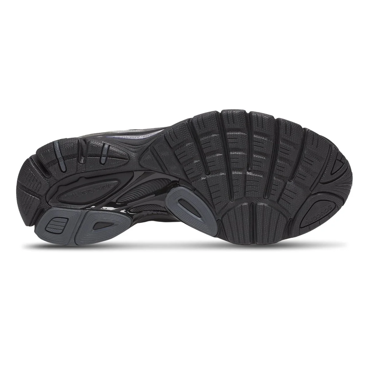 Saucony Progrid Guide 7 Shoe Black/Silver - Image 4