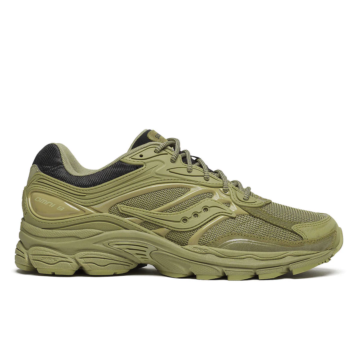 Saucony Progrid Omni 9 Shoe Green - Image 2