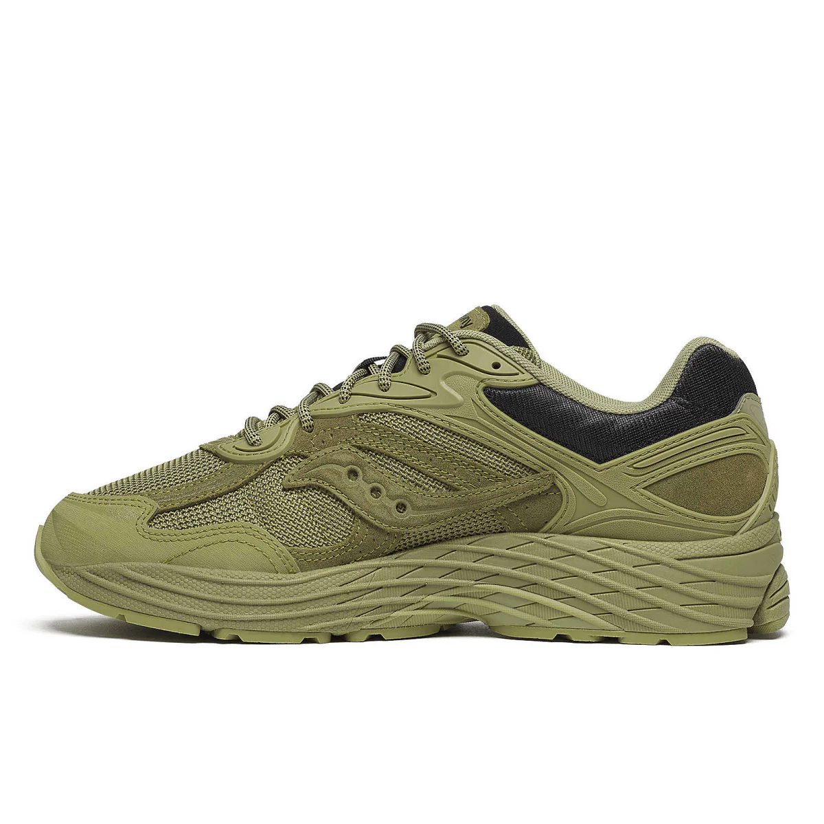 Saucony Progrid Omni 9 Shoe Green - Image 3