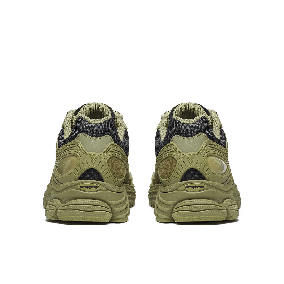 Saucony Progrid Omni 9 Shoe Green - Image 4