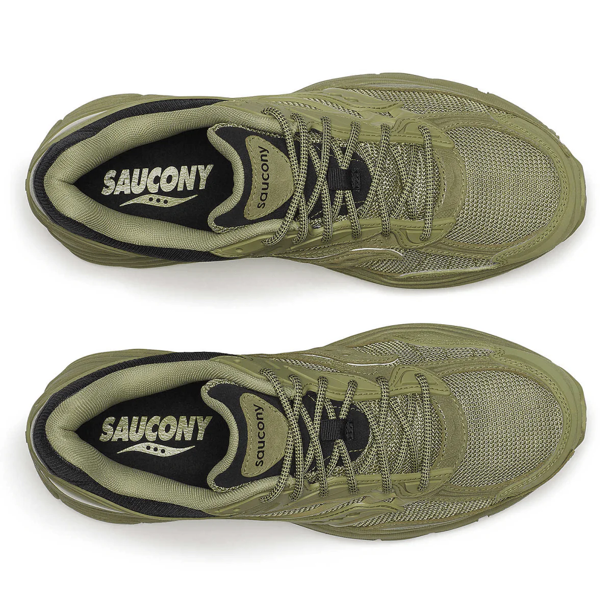 Saucony Progrid Omni 9 Shoe Green - Image 5
