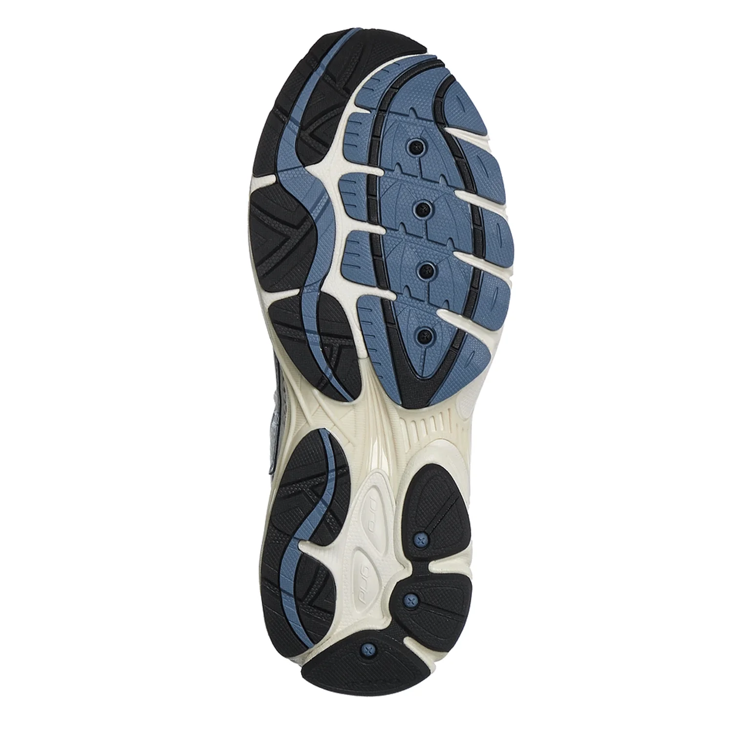 Saucony Progrid Omni 9 Shoe Ivory/Blue - Image 2